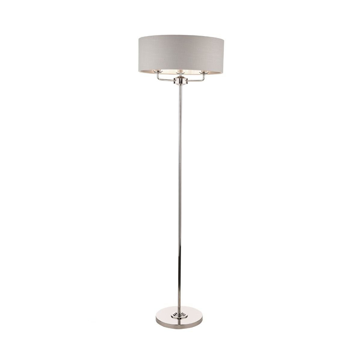 Nicole 3 Light Classic Floor Lamp In Various Finishes