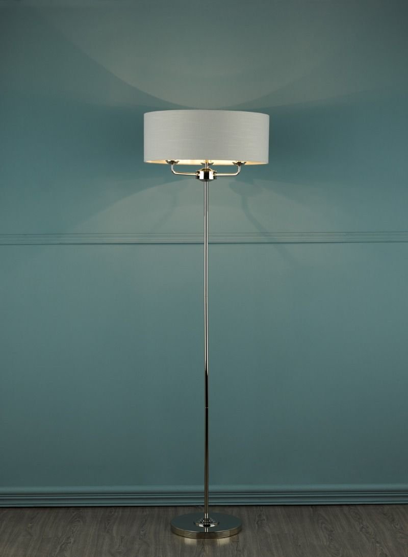 Sorrento 3 Light Classic Floor Lamp In Various Finishes