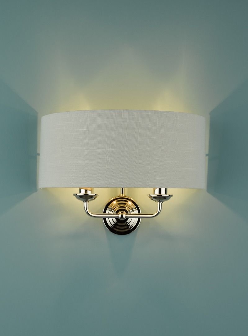 Sorrento 2 Light Wall Light In Various Finishes
