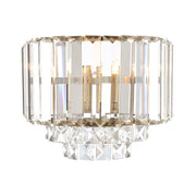 Vienna Wall Light Antique Brass Crystal- Promotional Offer