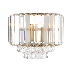 Vienna Wall Light Antique Brass Crystal- Promotional Offer