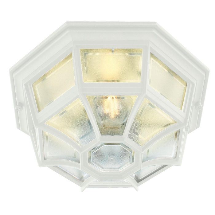 Latina 1 Light Ceiling Light - White