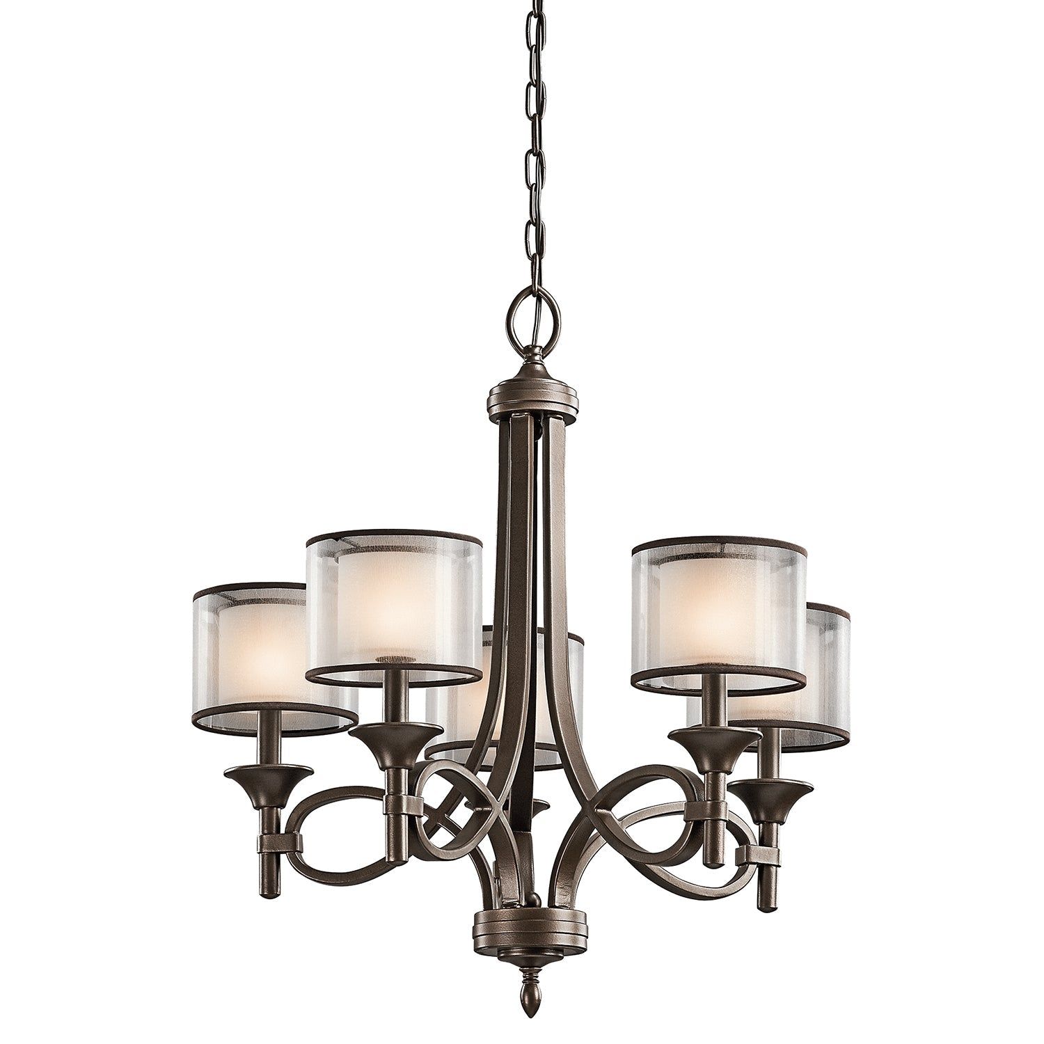 Lacey 5L Centre Ceiling Light - Mission Bronze Finish