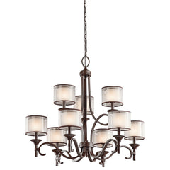 Lacey 9L Centre Ceiling Light - Mission Bronze Finish