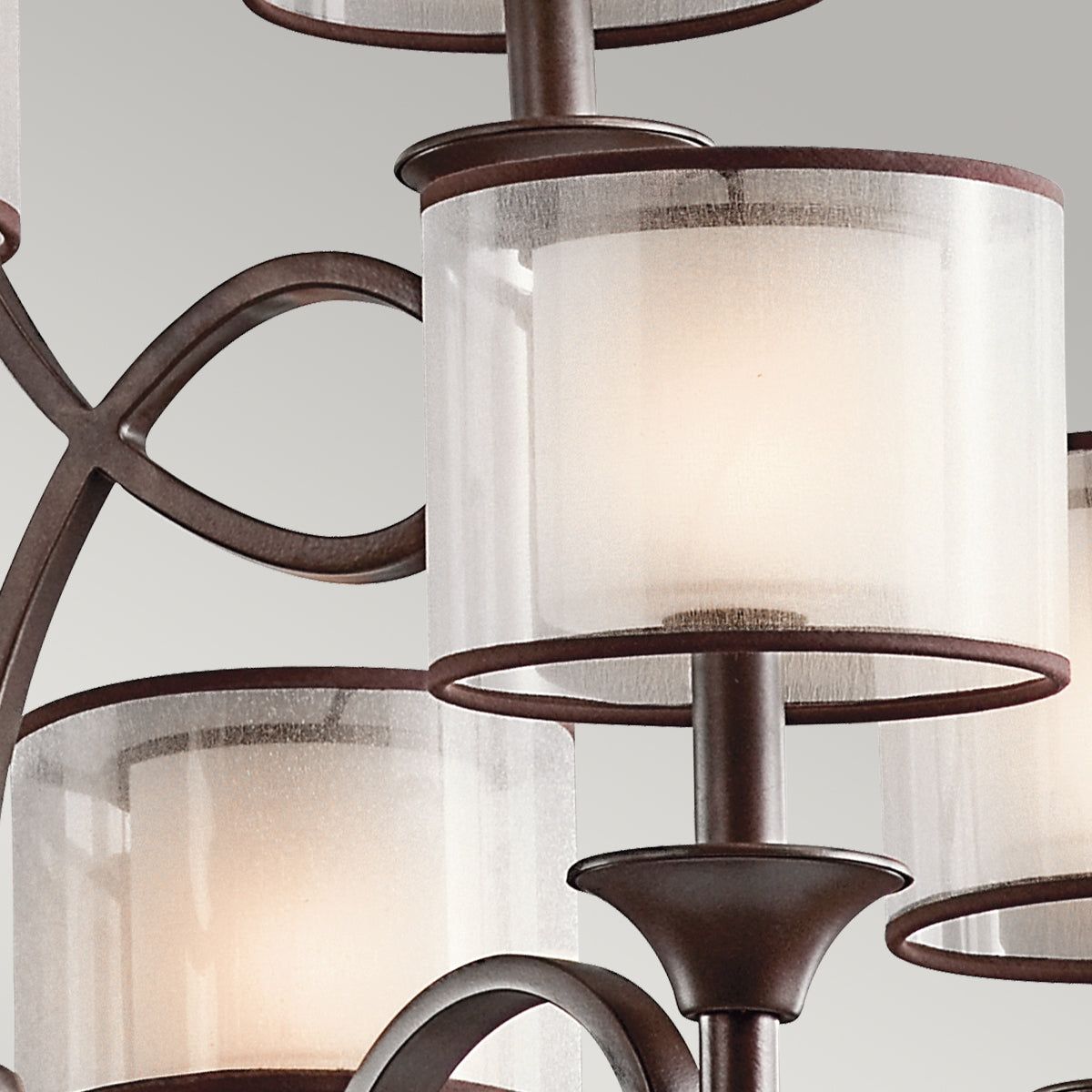 Lacey 9L Centre Ceiling Light - Mission Bronze Finish