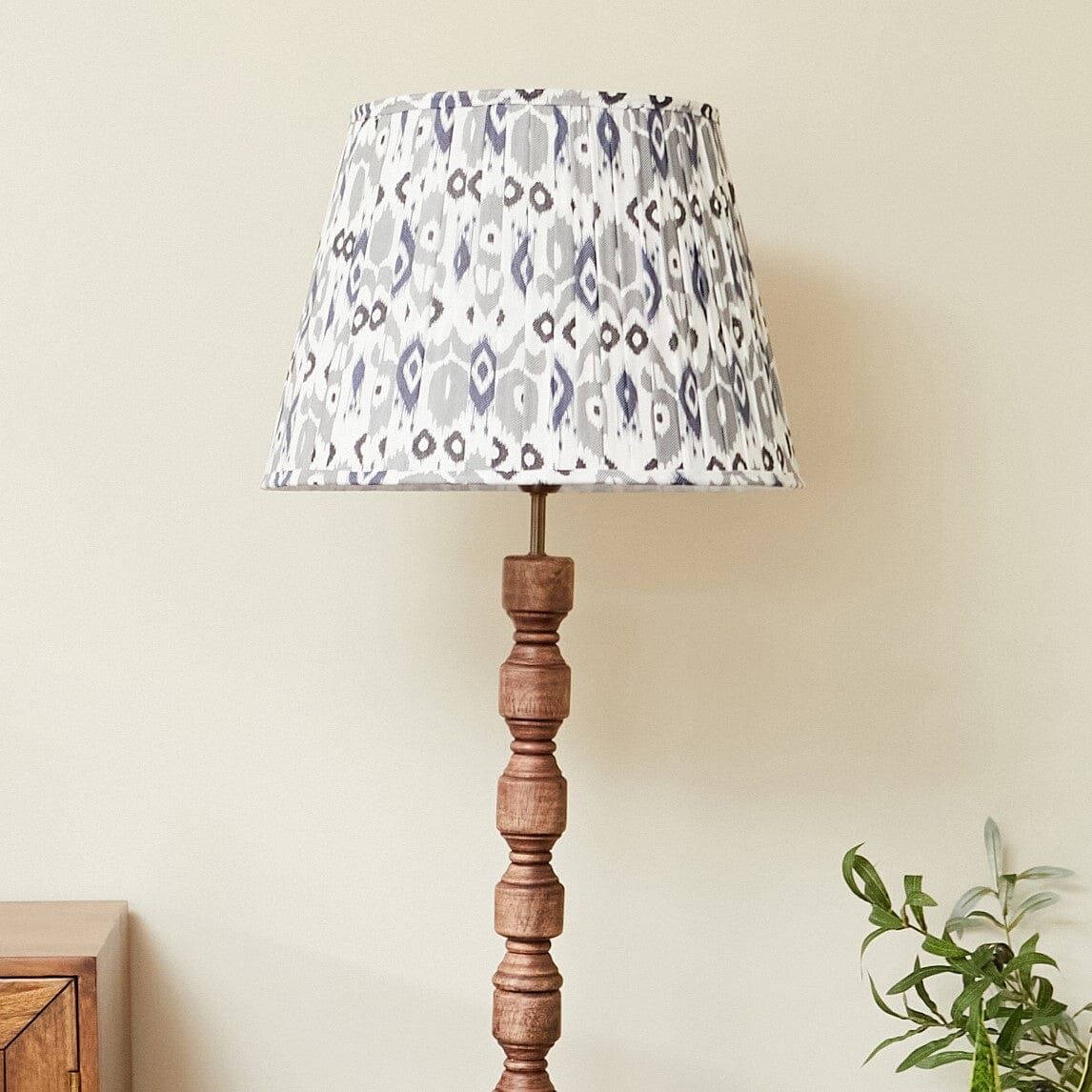 Bowline Small/ Large Pleated Lampshade- Various Finishes