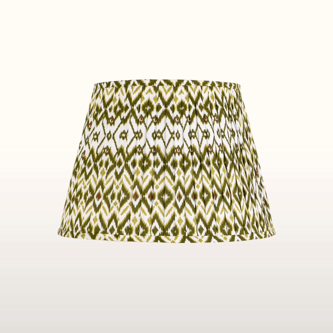 Bowline Small/ Large Pleated Lampshade- Various Finishes