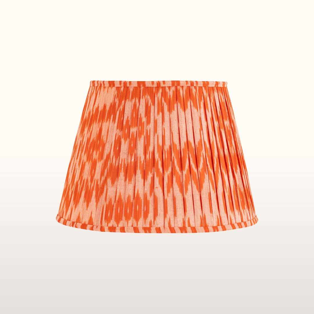 Bowline Small/ Large Pleated Lampshade- Various Finishes