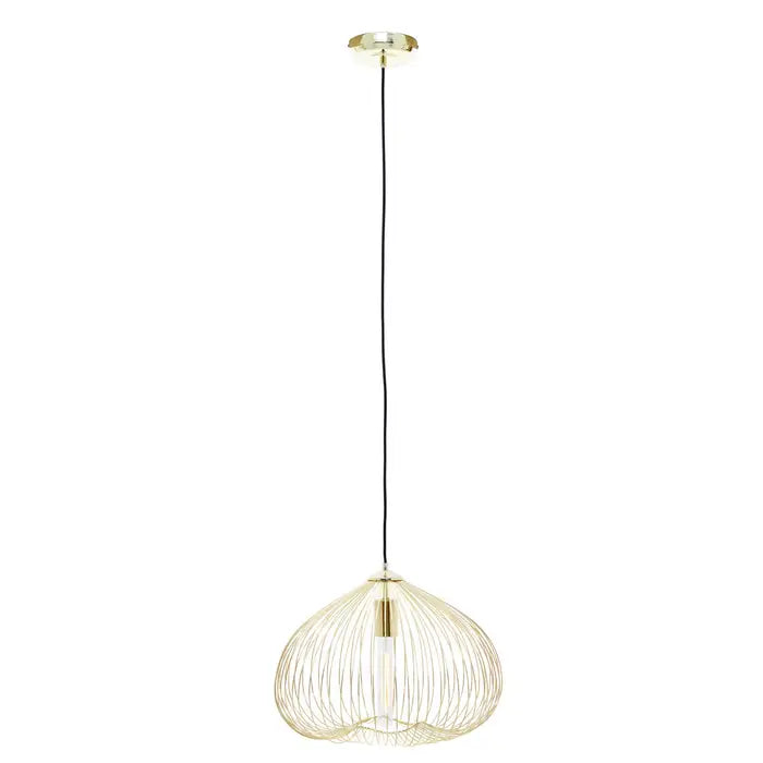 Travis Pendant - Gold/Black Finish