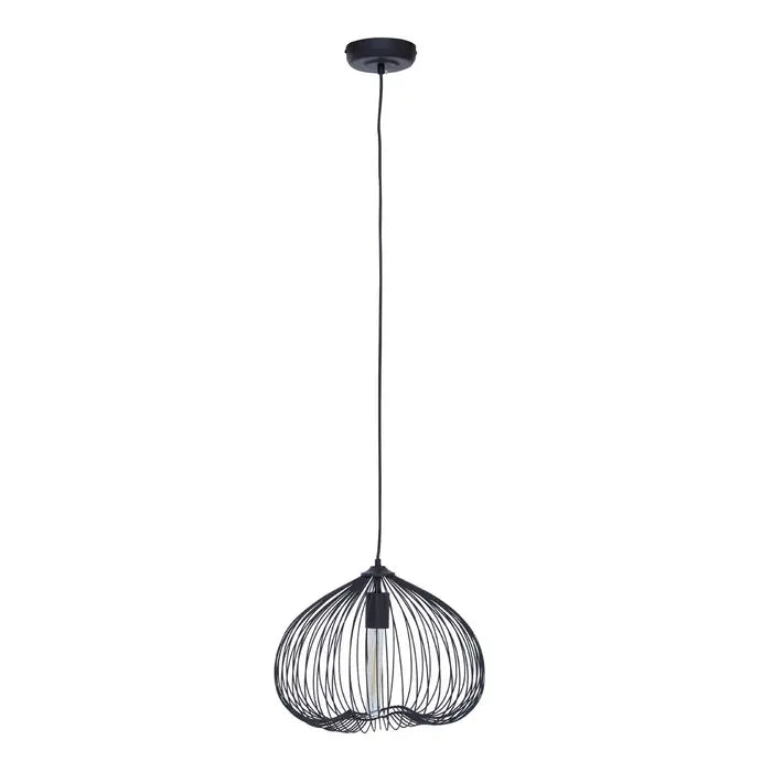 Travis Pendant - Gold/Black Finish