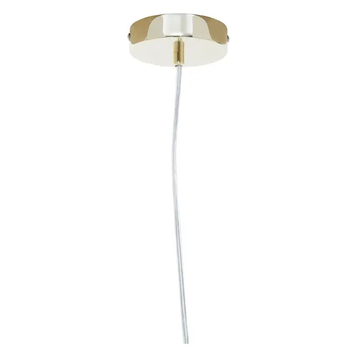 Travis Triangle/Square Pendant - Gold/Black Finish