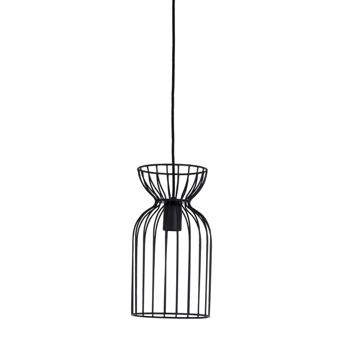 Lazar Black Wire Pendant