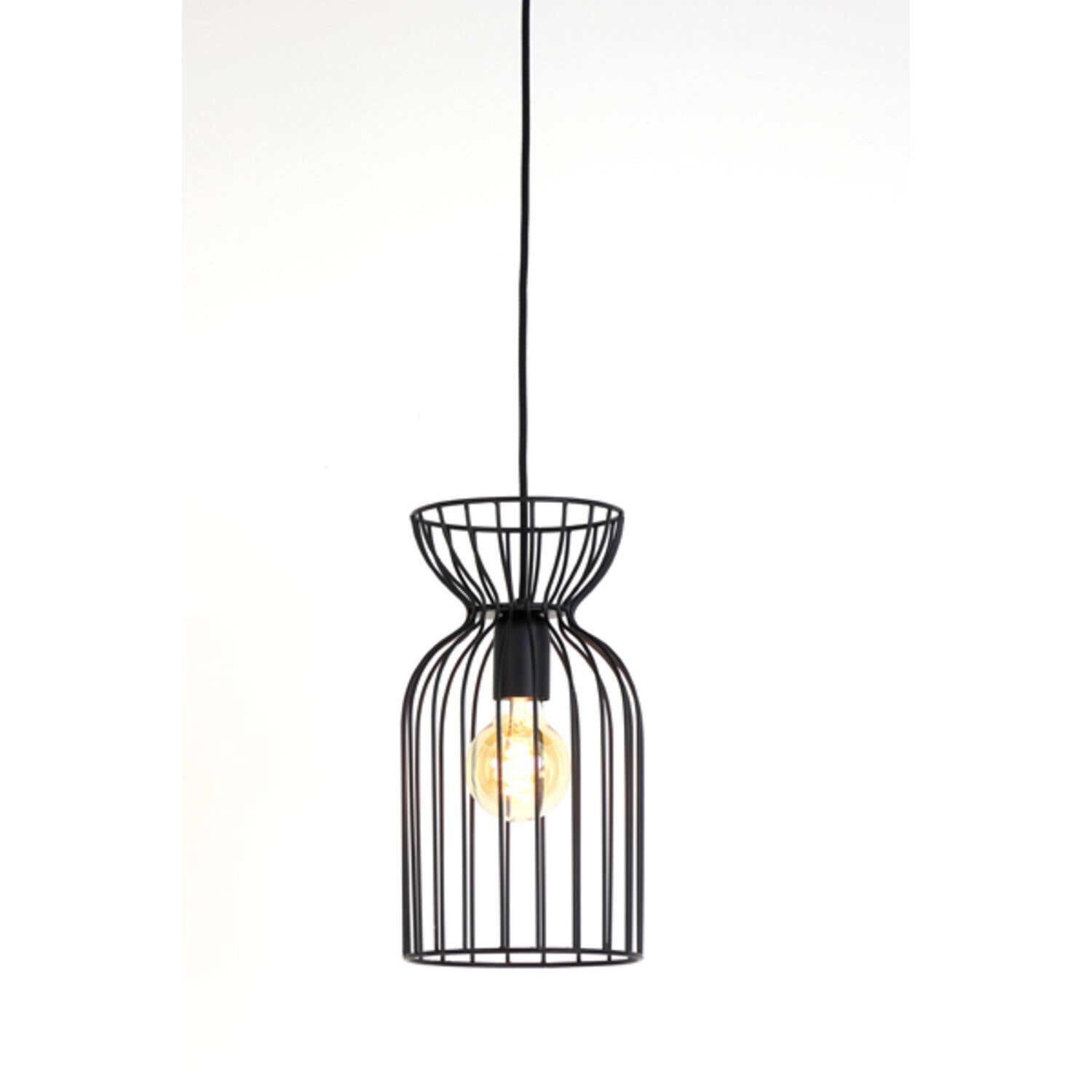 Lazar Black Wire Pendant