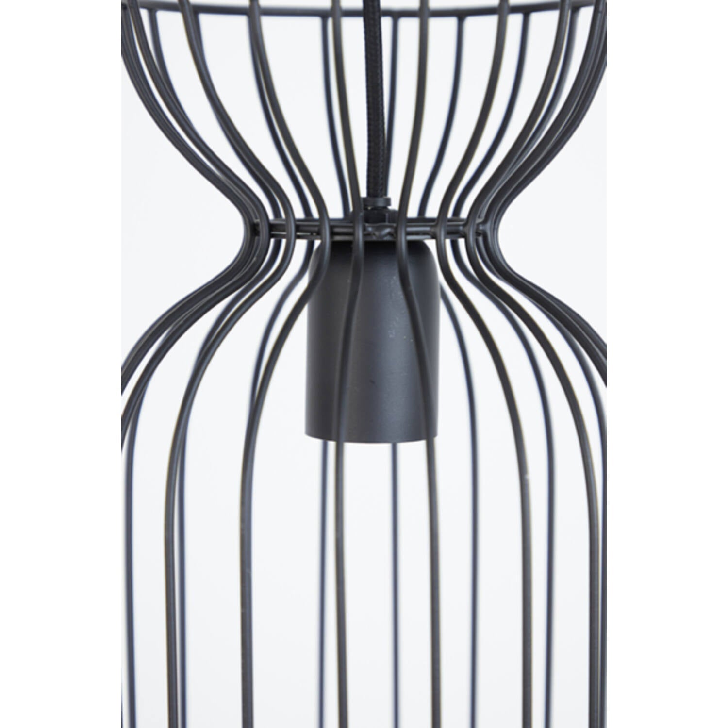 Lazar Black Wire Pendant