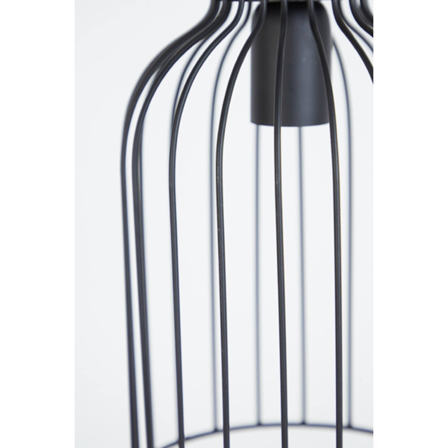 Lazar Black Wire Pendant