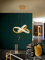 Lazas Pendant Light, Gold Leaf, Ø52