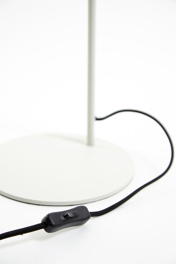 Lekar Floor Lamp - Light Grey & Green High Glass Finish