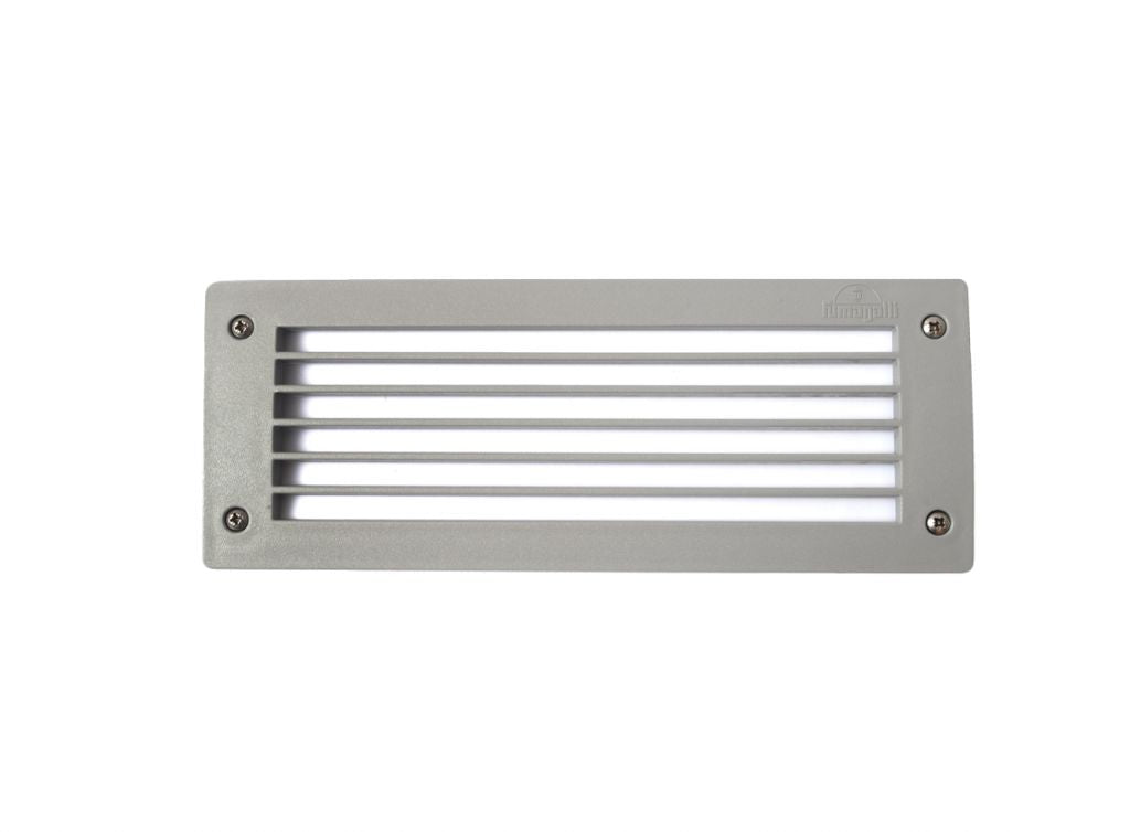  Leti Recessed Wall Light  Black & Grey Finish, IP66