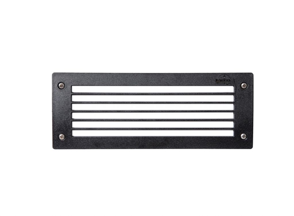  Leti Recessed Wall Light  Black & Grey Finish, IP66