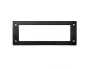  Leti Recessed Wall Light  Black & Grey Finish, IP66