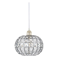 Letitia Crystal Non Elec Polished Chrome - Cusack Lighting