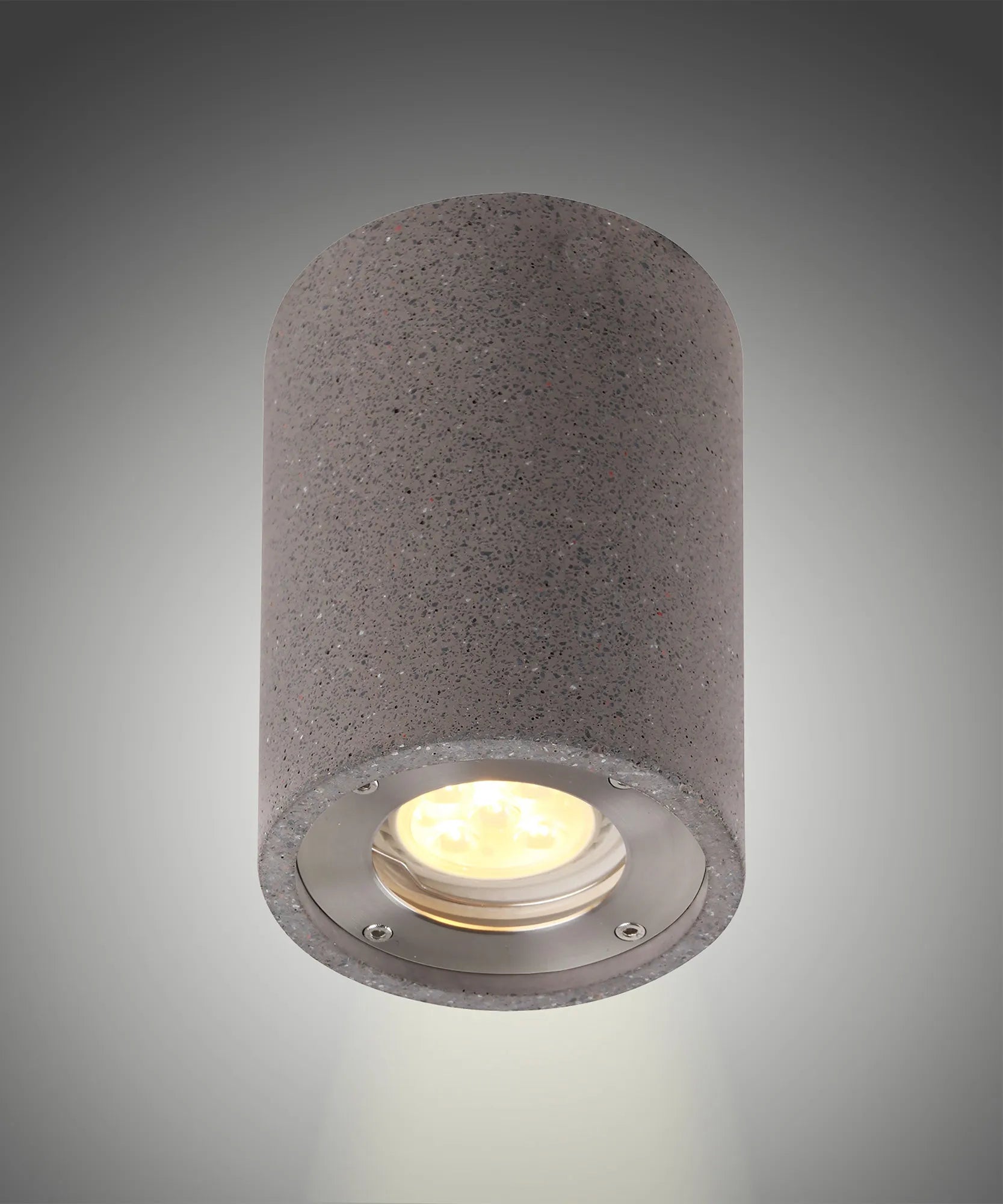 Levi 9cm Round/ Rectangle Spotlight- White/ Grey Concrete Finishes