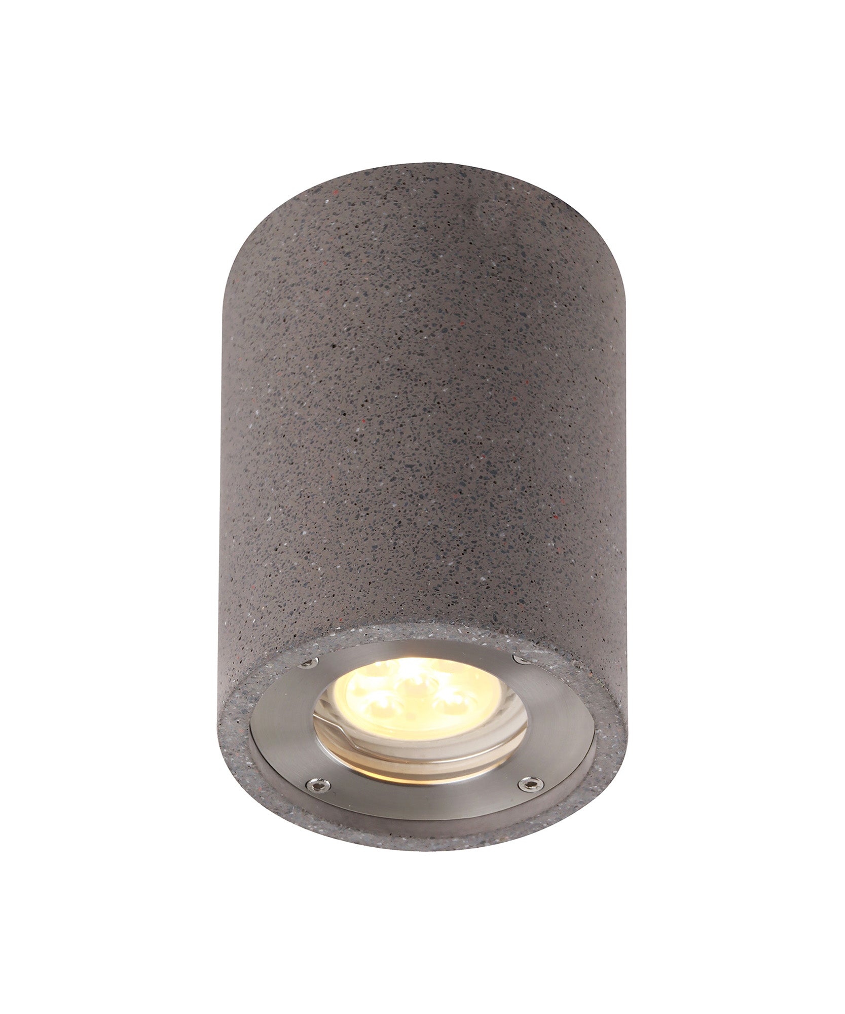 Levi 9cm Round/ Rectangle Spotlight- White/ Grey Concrete Finishes