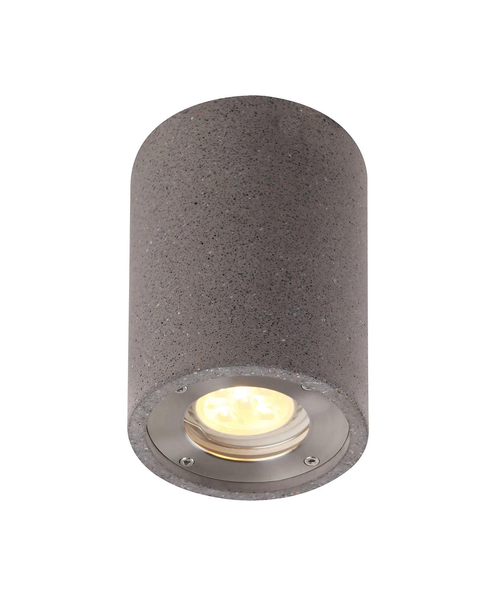 Levi 9cm Round/ Rectangle Spotlight- White/ Grey Concrete Finishes