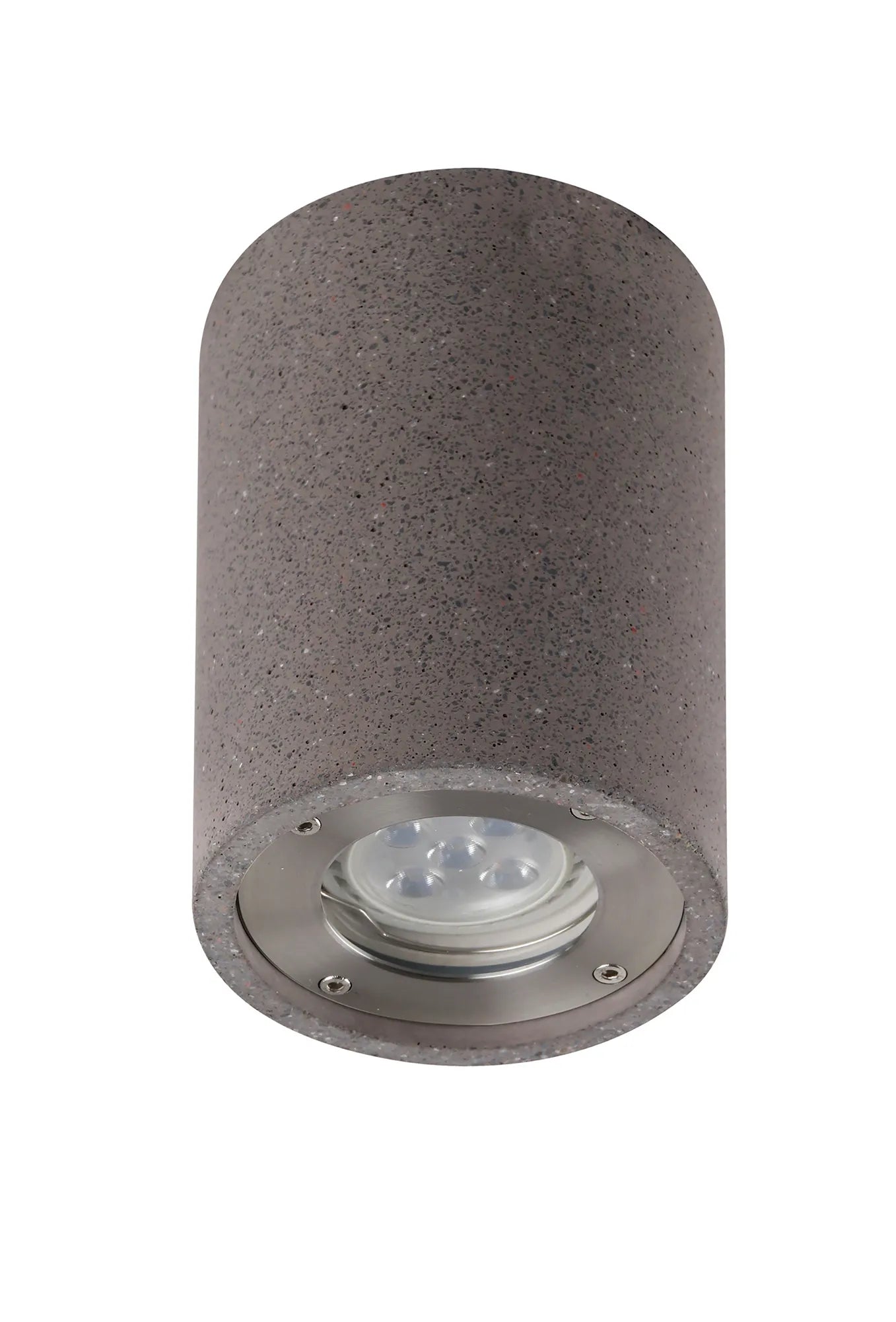 Levi 9cm Round/ Rectangle Spotlight- White/ Grey Concrete Finishes