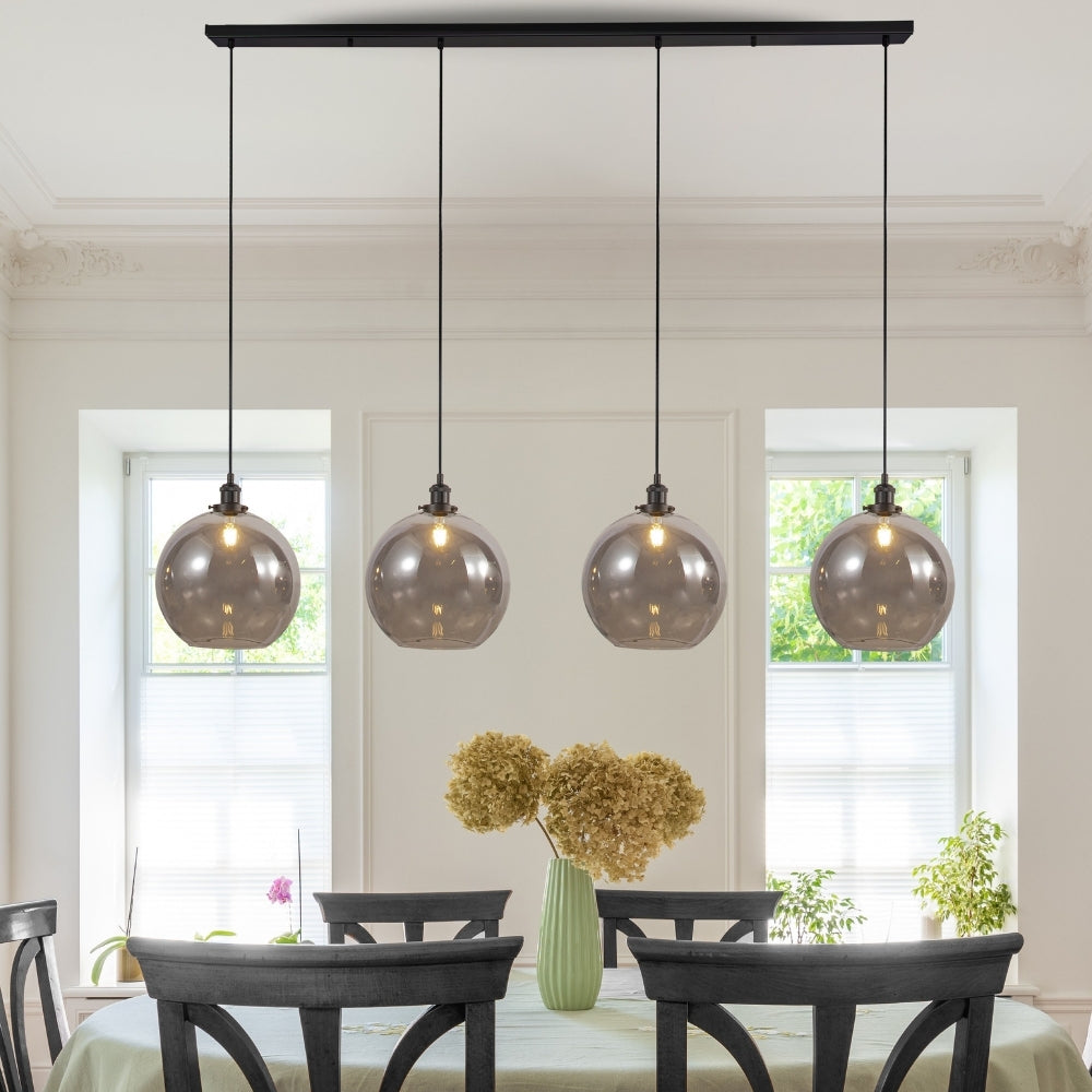 Lewis 3/4Lt Bar Pendant - Various Finish