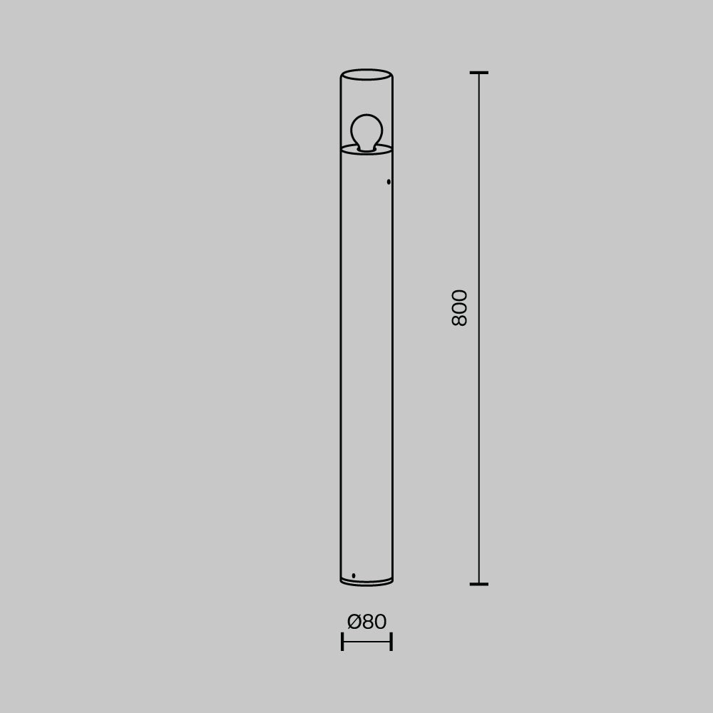Amas Bollard Light IP54