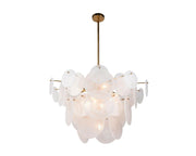 Adagio Pendant Lamp – White Antique Brass E14