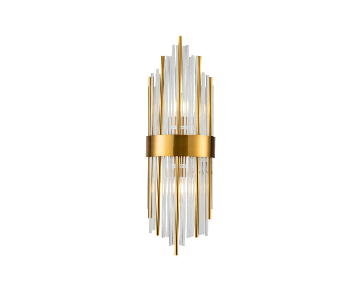 Clarins Brass Wall Lamp E14