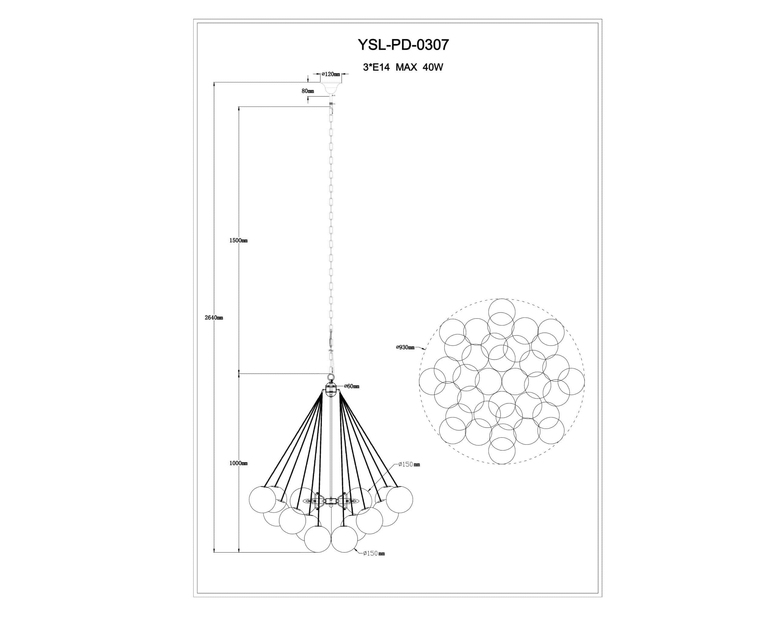 Cloud Pendant Lamp E14