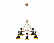 Kensington Pendant Lamp – Black Antique Blass E27