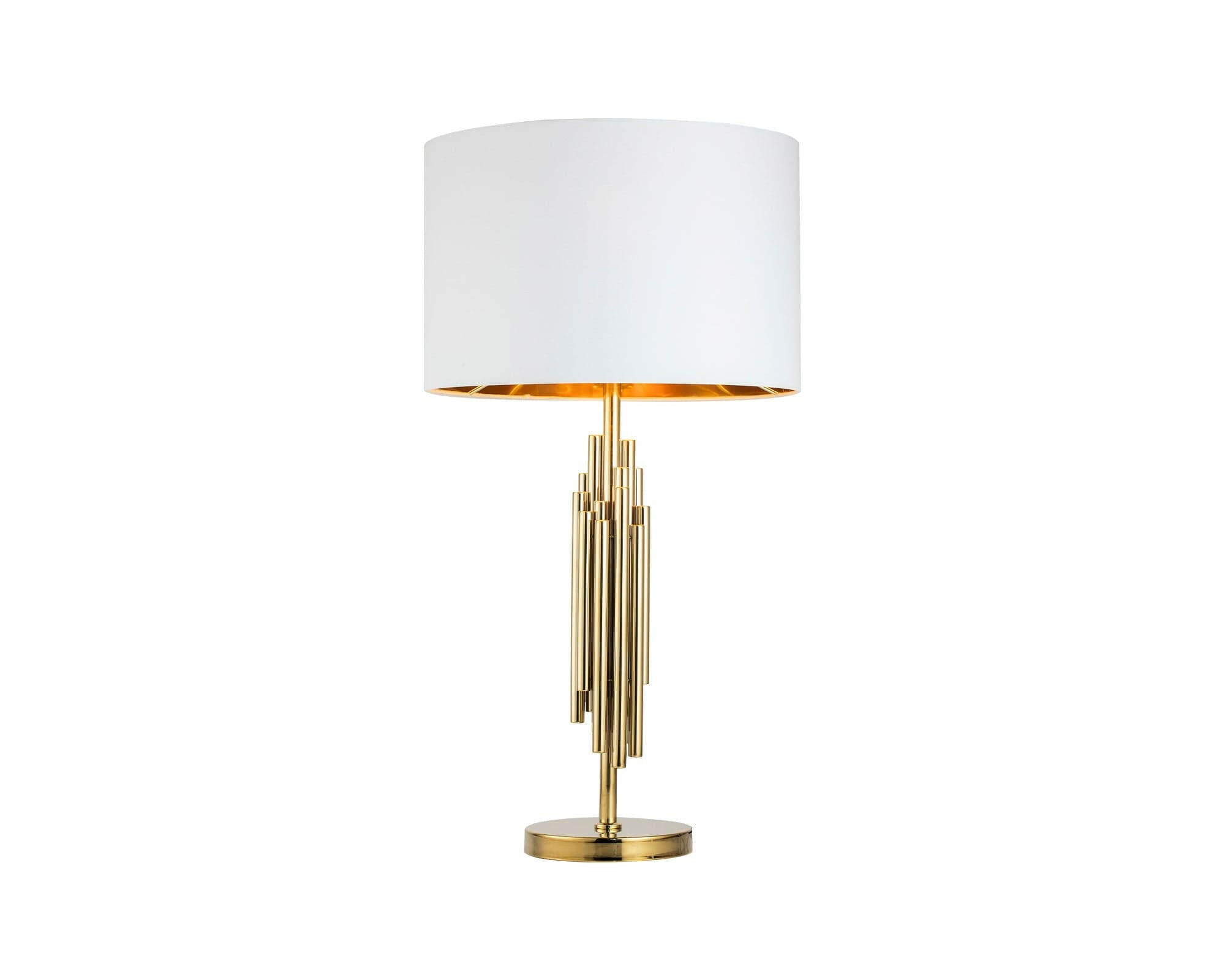 Linden White Table Lamp E27