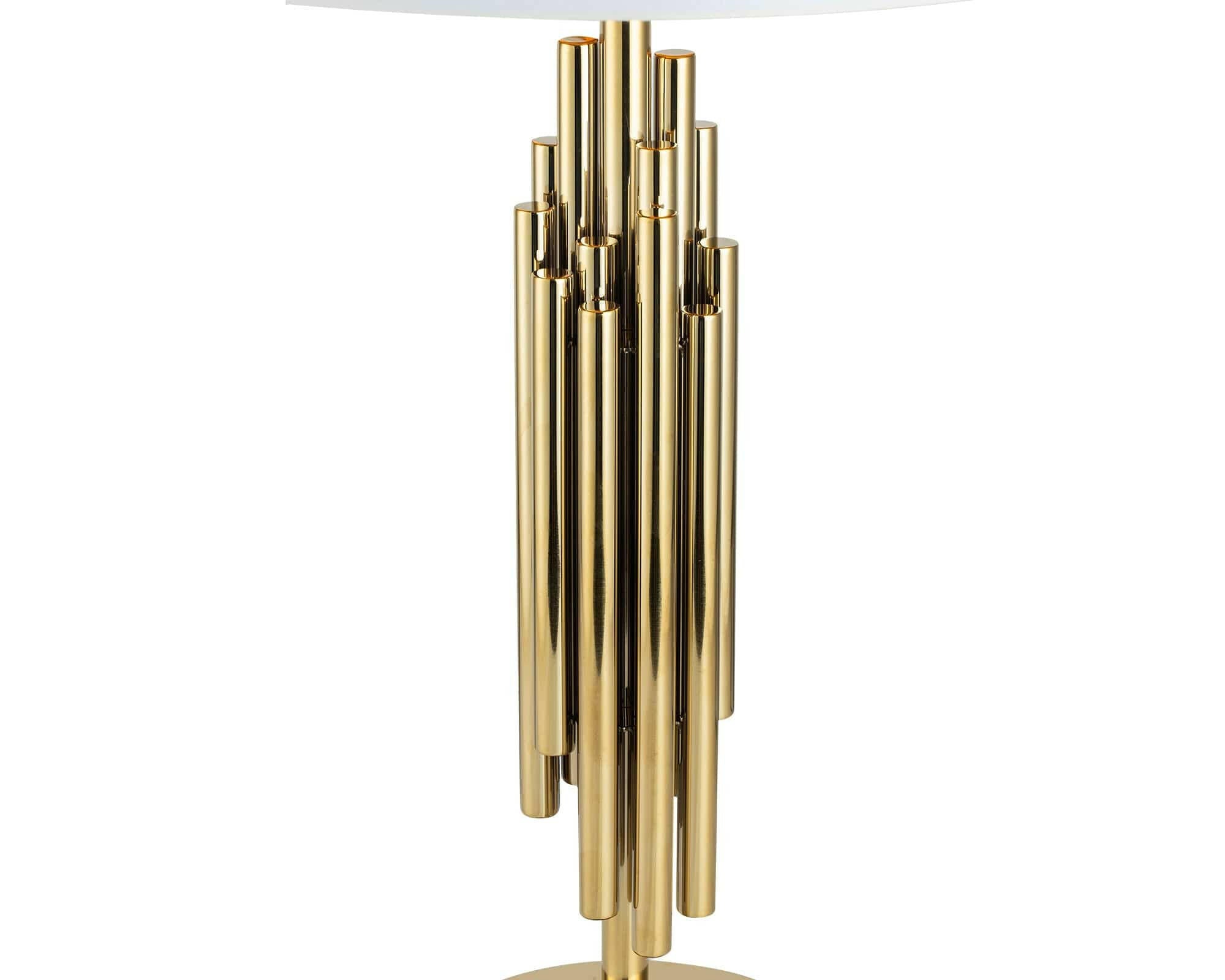 Linden White Table Lamp E27