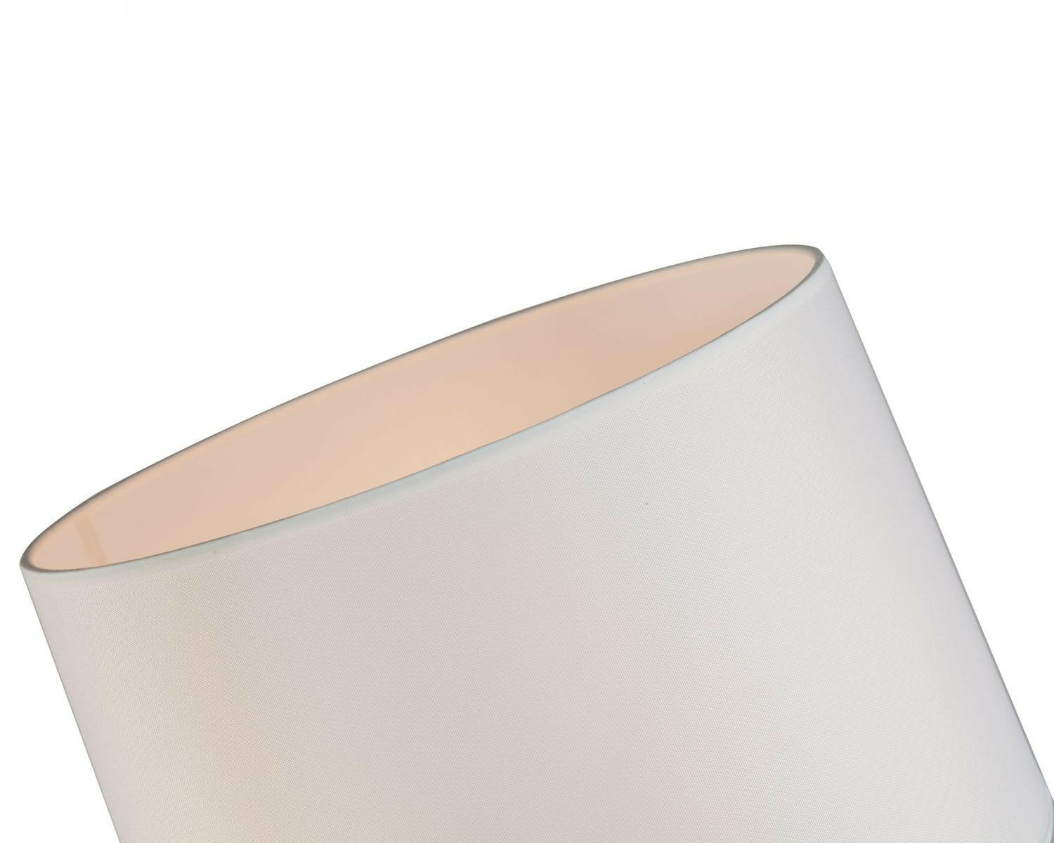 Norman Table Lamp Clear Glass and Nickel E27