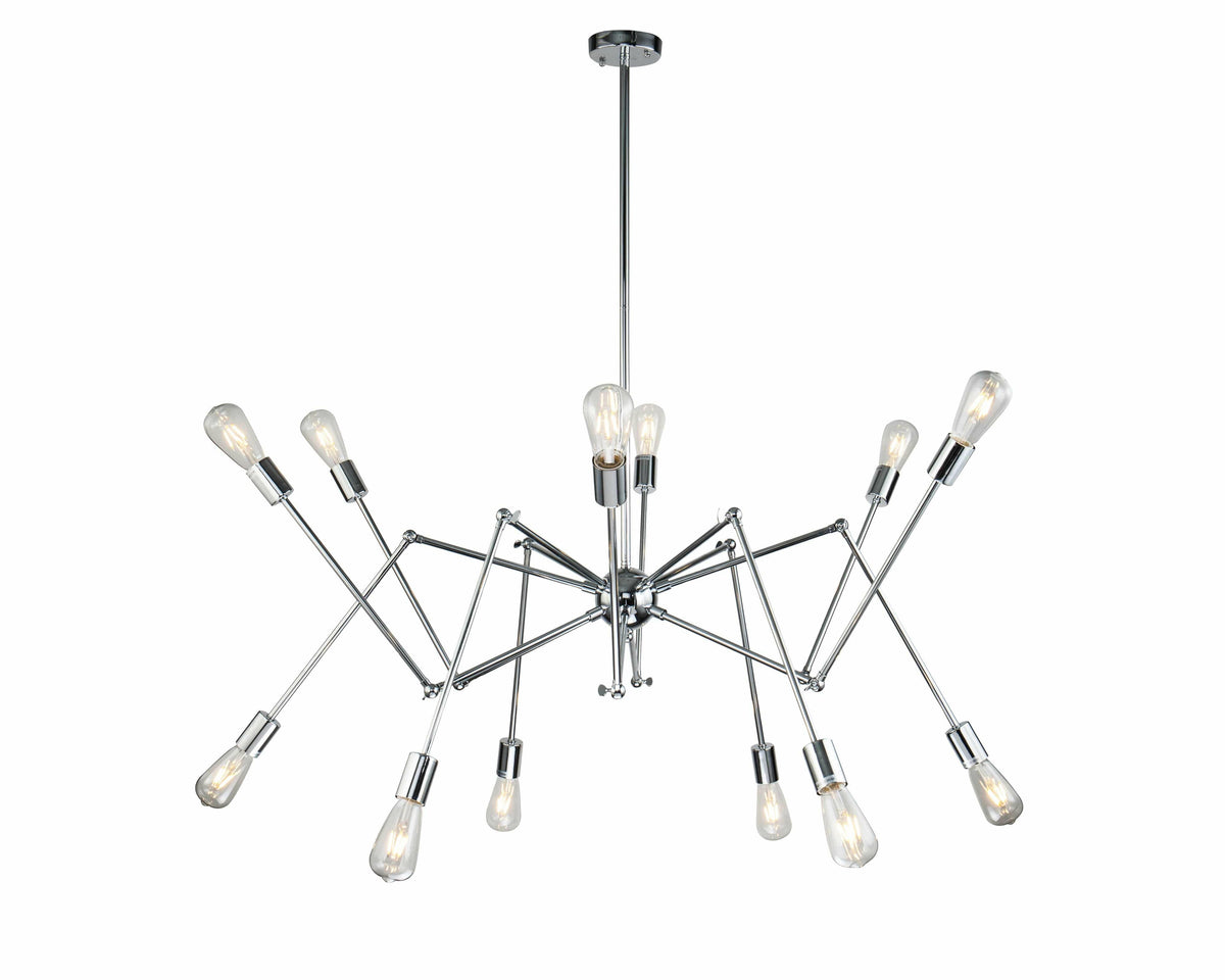 Olsen Pendant Lamp Polished Chrome E27