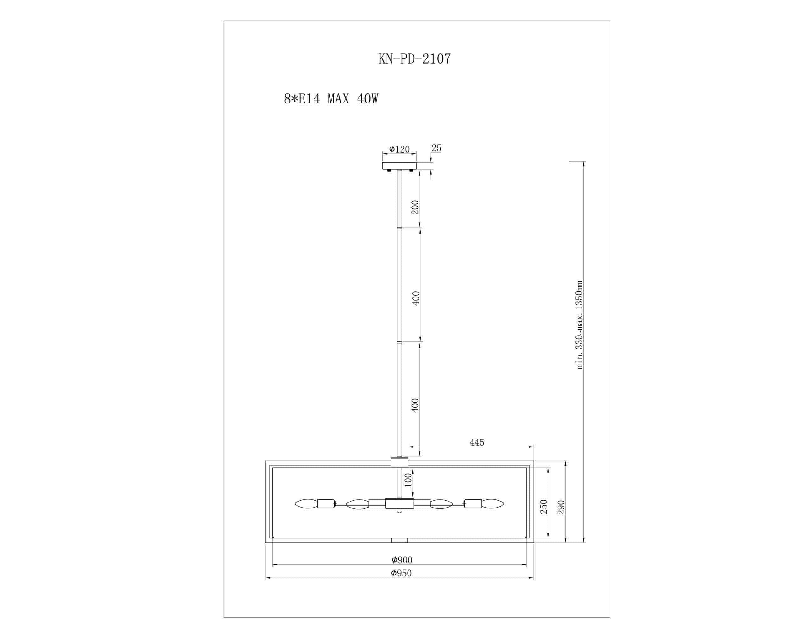 Sanderson Pendant Lamp E14