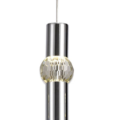 Shimsre 3 Light Linear Pendant, 3 x 5W LED, 3000K, 304lm, Polished Chrome, 3yrs Warranty