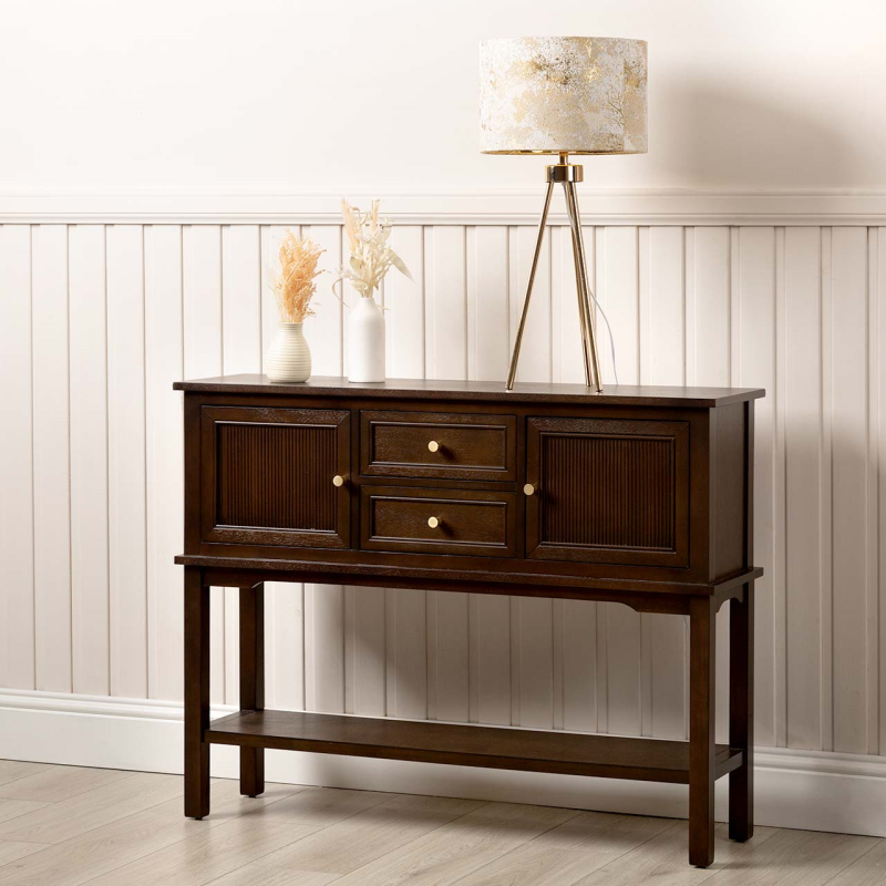 Lindon 2 Drawer and 2 Door Sideboard - Walnut