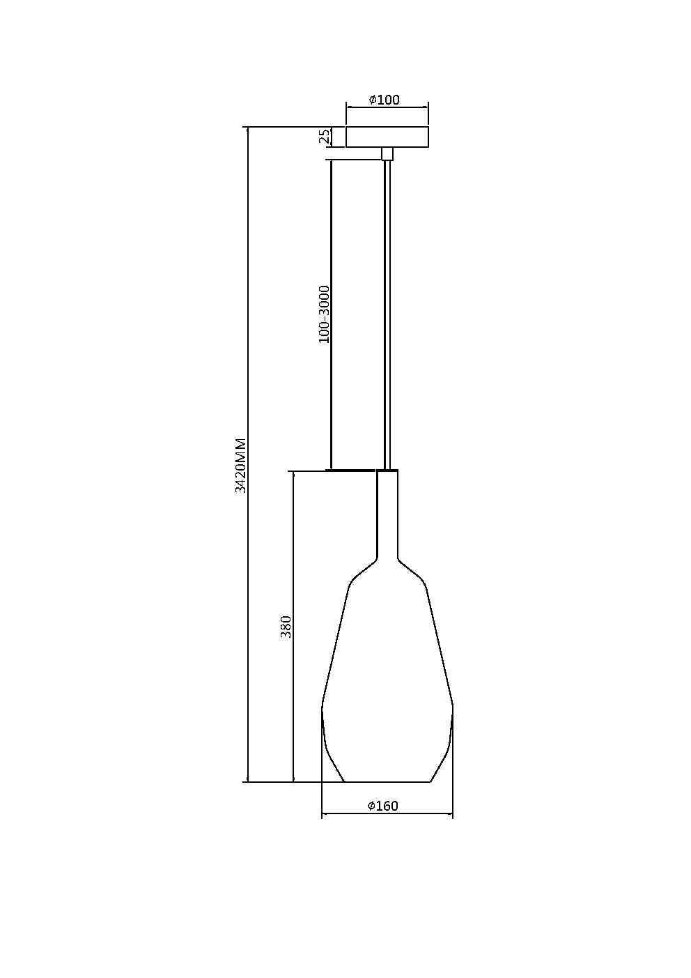 Duality Single Pendant - Various Styles