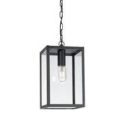 Lofoten 1 Light Chain Lantern - Black IP44 E27