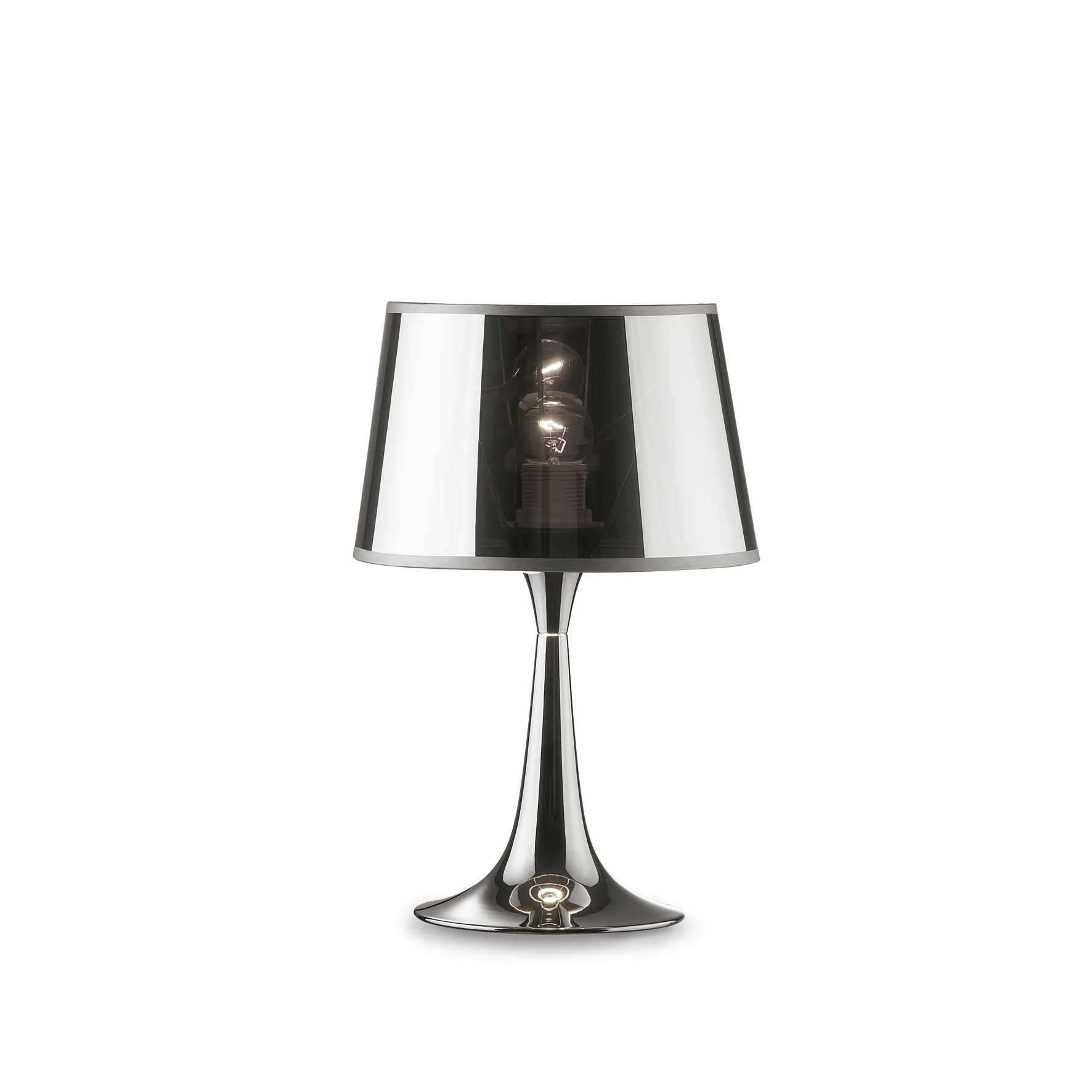 London Table Lamp - Black/White Finish - Cusack Lighting
