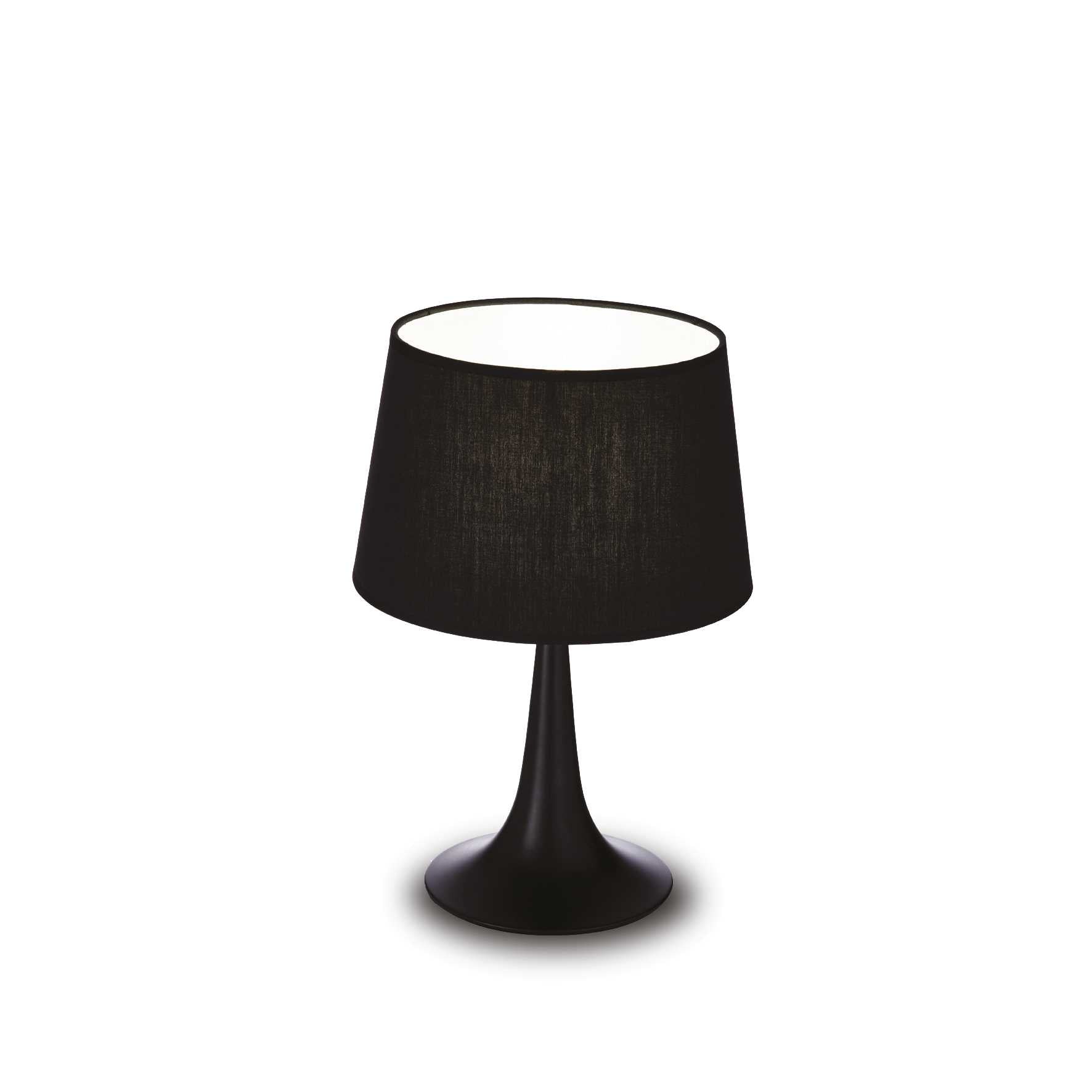 London Table Lamp - Black/White Finish - Cusack Lighting