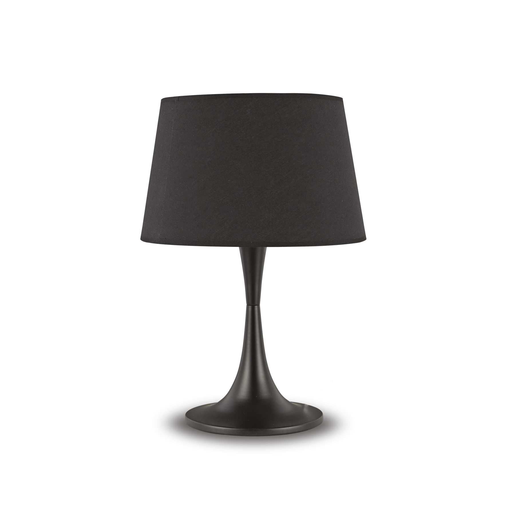 London Table Lamp - Black/White Finish - Cusack Lighting