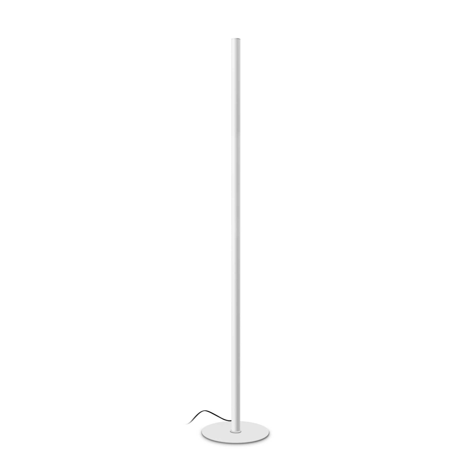 Look LED Floor Lamp - White/Black Finish