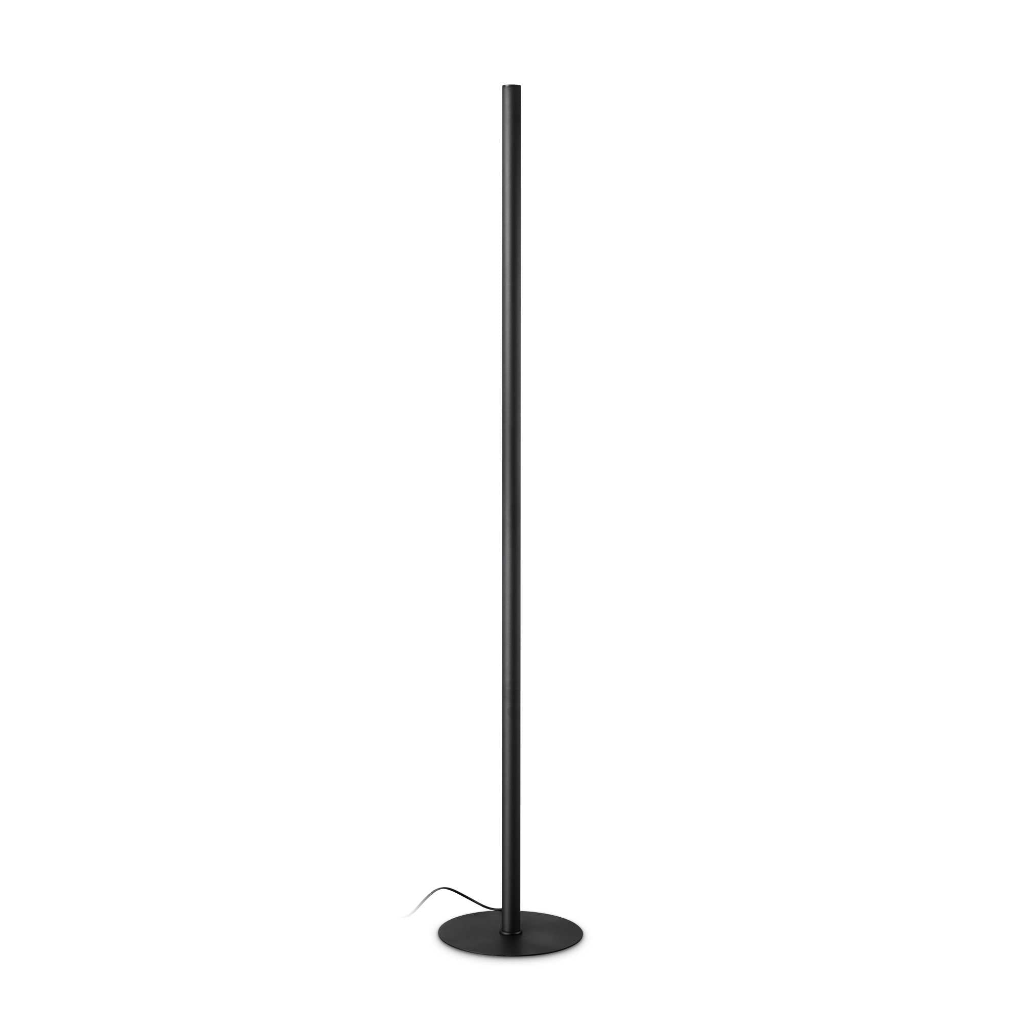 Look LED Floor Lamp - White/Black Finish
