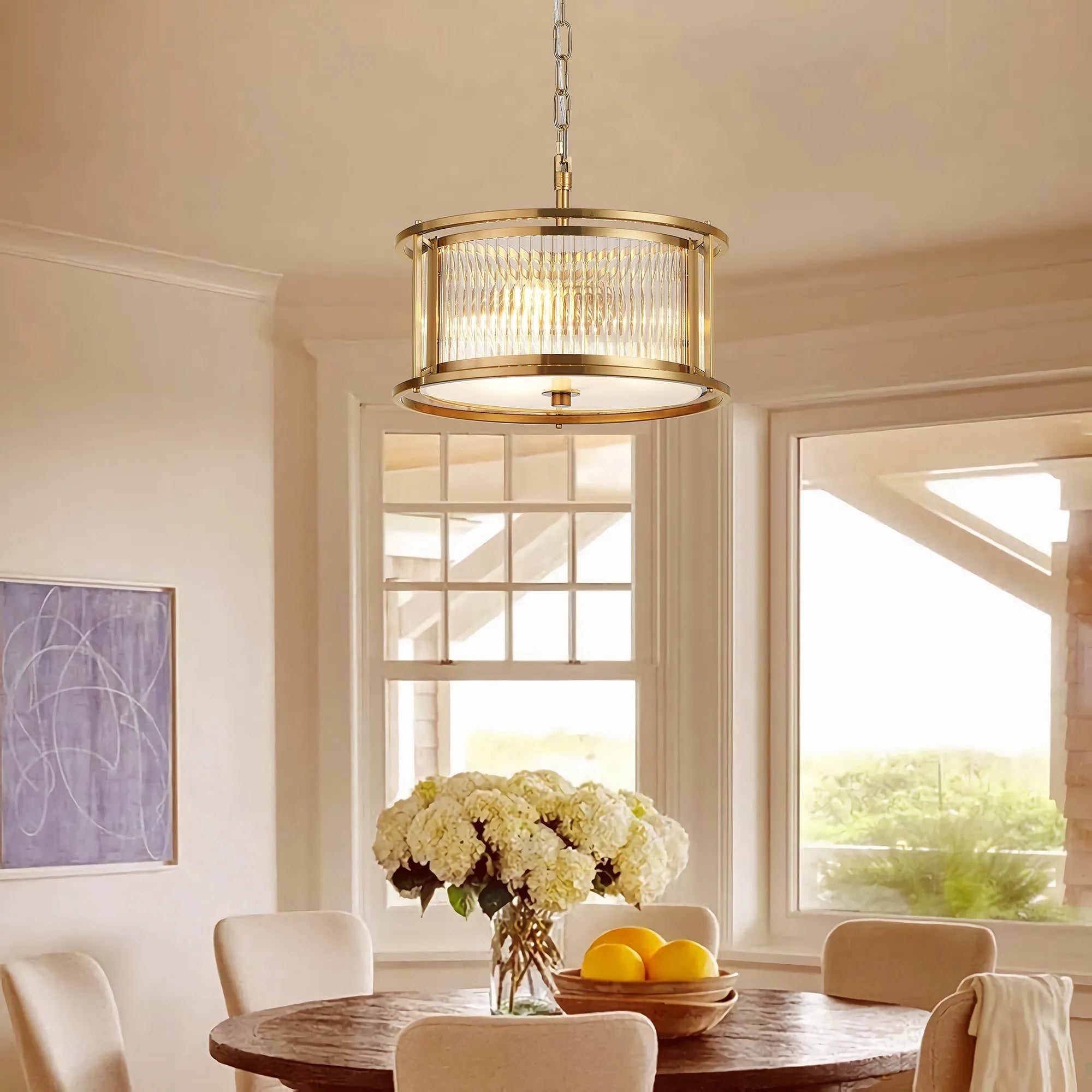Luiz IP20 Hanging Pendant - 35cm and 50cm - Various Finishes